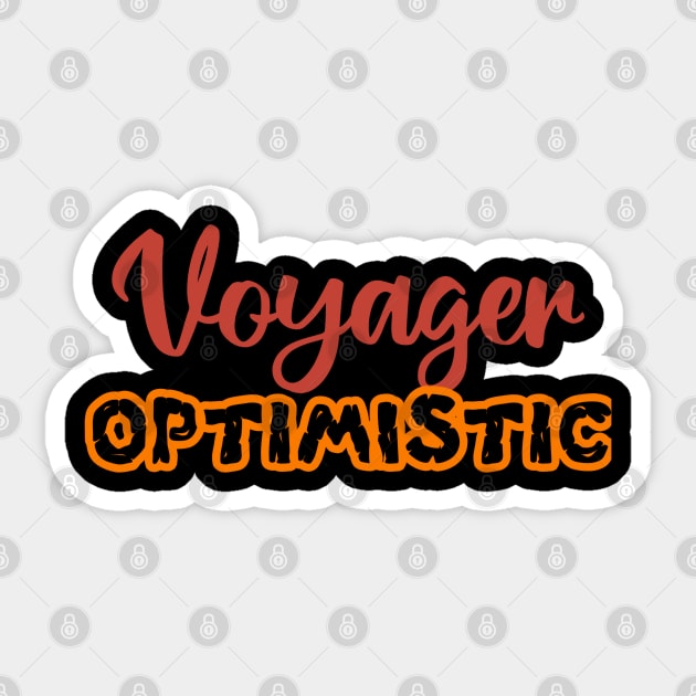 Voyager optimistic Sticker by Blueberry Pie 